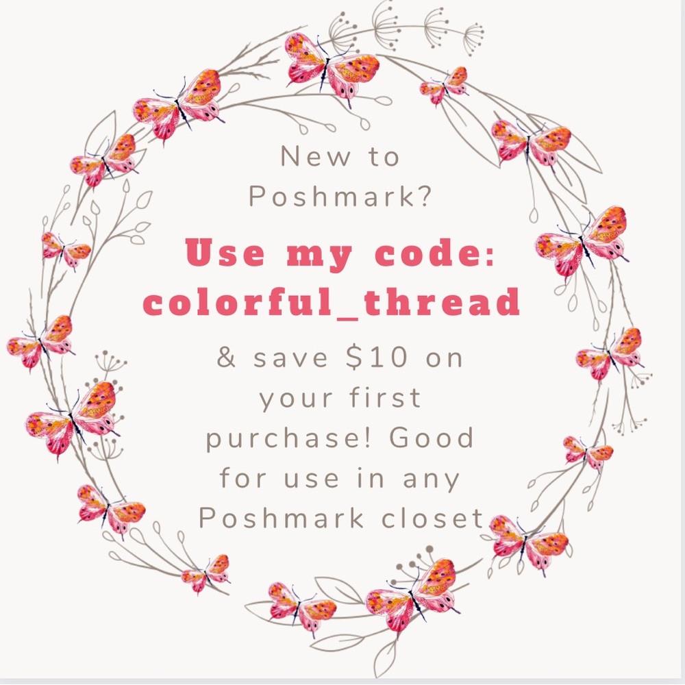 Save $10 on your first Poshmark order!